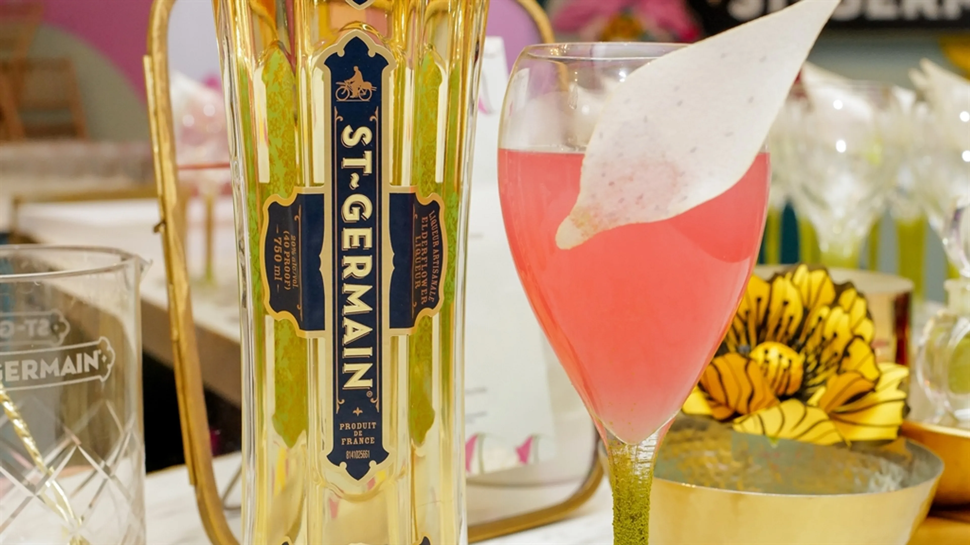 ST-GERMAIN® Elderflower Liqueur Debuts Fleuriste ST-GERMAIN with Multi-Hyphenate Artist Jameel Mohammed of KHIRY and Paper Floral Designer Zoe Bradley